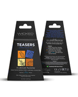 Wicked Teasers Coffee House Water Based Lubricant Packettes (8 pack) - Assorted Flavors