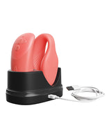 We-Vibe Chorus Rechargeable Couples Vibrator with Squeeze Remote Control - Crave Coral