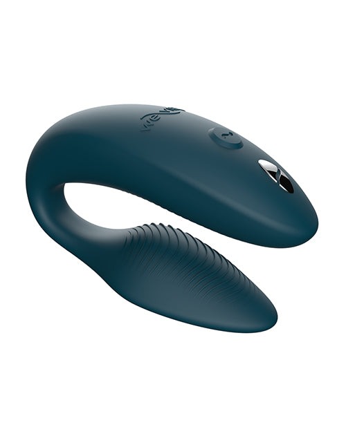 We-Vibe Sync 2 Rechargeable Silicone Couples Vibrator with Remote Control - Green Velvet