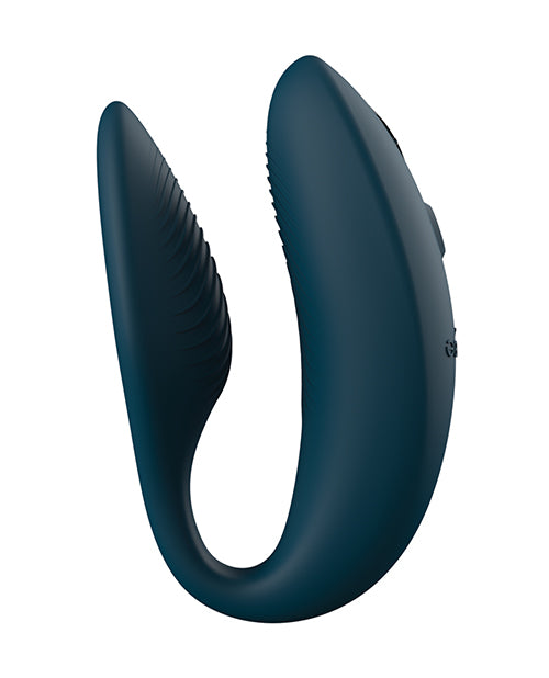 We-Vibe Sync 2 Rechargeable Silicone Couples Vibrator with Remote Control - Green Velvet