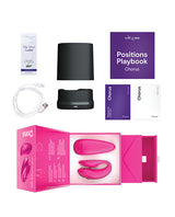 We-Vibe Chorus Rechargeable Couples Vibrator with Squeeze Remote Control - Pink