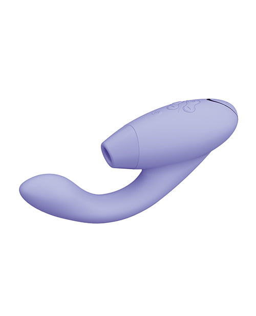 Womanizer Duo 2 Silicone Rechargeable Clitoral and G-Spot Stimulator - Lilac