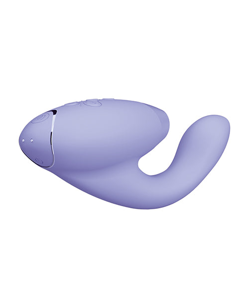 Womanizer Duo 2 Silicone Rechargeable Clitoral and G-Spot Stimulator - Lilac