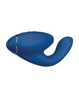 Womanizer Duo 2 Silicone Rechargeable Clitoral and G-Spot Stimulator - Blue