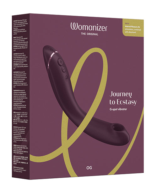 Womanizer OG G-Spot Vibrator - Aubergine