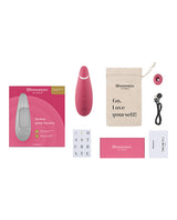 Womanizer Premium 2 Rechargeable Silicone Clitoral Stimulator - Raspberry