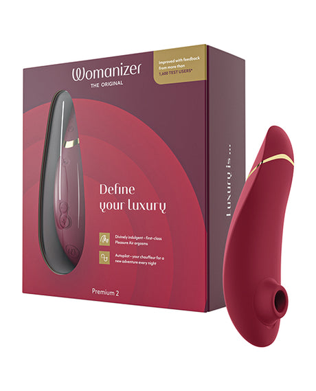 Womanizer Premium 2 - Bordeaux