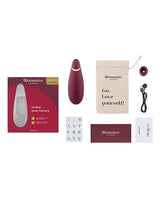 Womanizer Premium 2 Rechargeable Silicone Clitoral Stimulator - Bordeaux