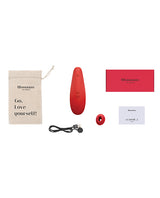 Womanizer Marilyn Monroe Special Edition Rechargeable Clitoral Stimulator - Vivid Red