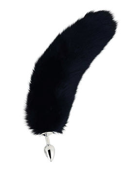 Fox Tail Small Plug - Black