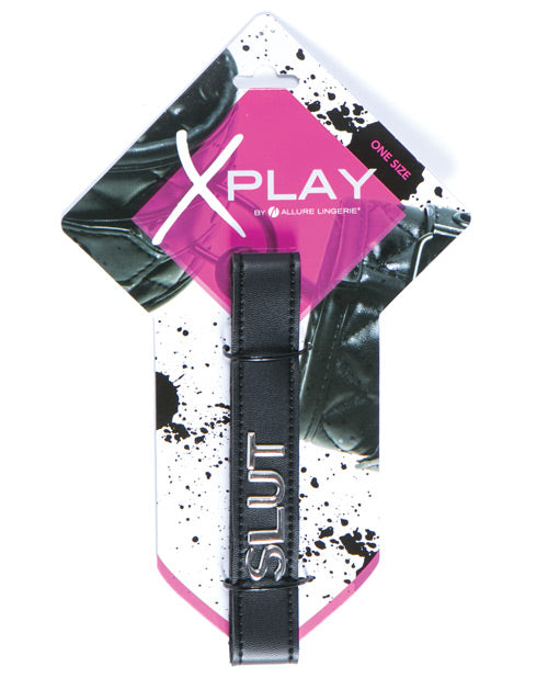 XPlay Talk Dirty to Me Collar - Slut