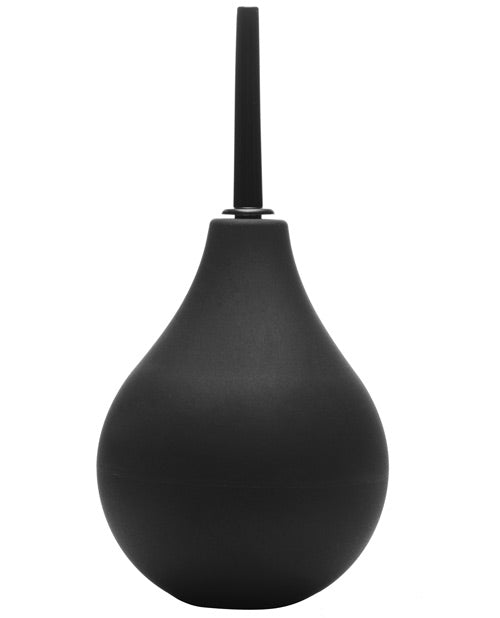 CleanStream Thin Tip Enema Bulb - Black