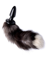 Tailz Fox Tail Anal Plug - Gray