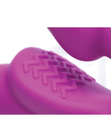 Strap U Evoke Vibrating Silicone Strapless Strap On - Pink