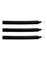 Master Series Dark Drippers Fetish Drip Candles (set of 3) - Black