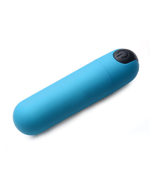 Bang! Vibrating Bullet with Remote Control - Blue