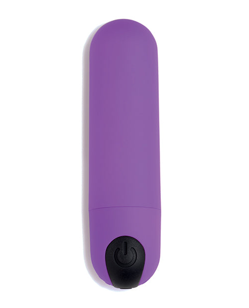 Bang! Vibrating Bullet with Remote Control - Purple