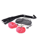 Frisky Passion Fetish Kit 4pc - Red/Black