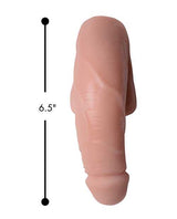 Strap-U Large Bulge Soft Packer Dildo 6.5in - Vanilla