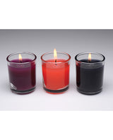 Master Series Flame Drippers Drip Candle Set - Red/Black