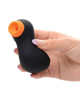 Inmi Shegasm Sucky Ducky Silicone Rechargeable Clitoral Stimulator - Black