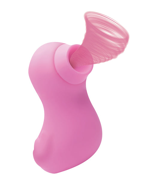 Inmi Shegasm Sucky Ducky Silicone Rechargeable Clitoral Stimulator - Pink