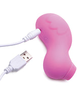 Inmi Shegasm Sucky Ducky Silicone Rechargeable Clitoral Stimulator - Pink