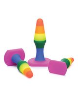 Frisky Rainbow Silicone Anal Trainer Set (3 piece)