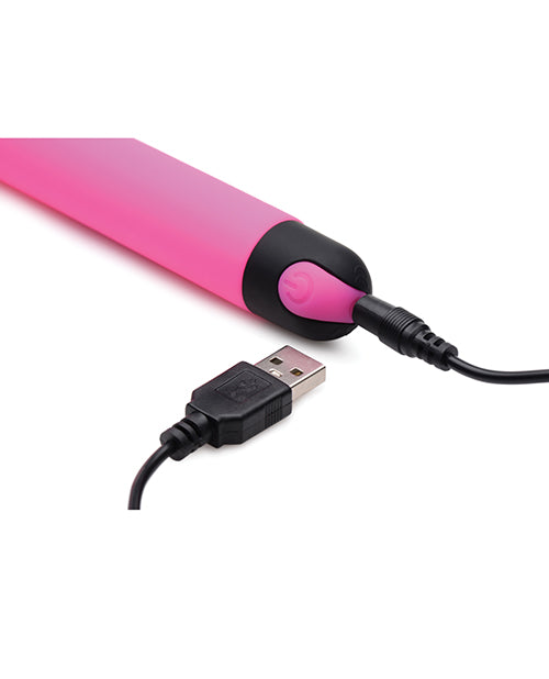 Bang! 10X Rechargeable Silicone G-Spot Vibrator - Pink