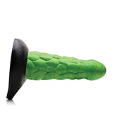 Creature Cocks Radioactive Reptile Silicone Dildo 7.5in - Green