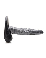Creature Cocks The Gargoyle Rock Hard Silicone Dildo 9.3in - Silver/Black