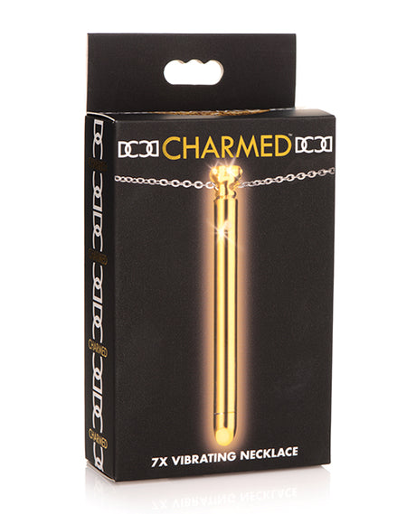 Charmed 7X Vibrating Necklace - Gold