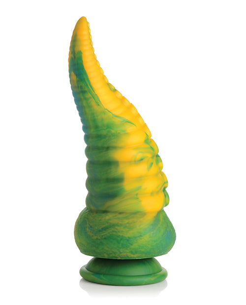 Creature Cocks Monstropus Tentacled Monster Silicone Dildo - Green/Yellow/Blue