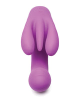 Bang! Triple Rabbit Silicone Vibrator - Purple