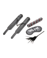 Bang! 4 pc Bondage Kit - Black