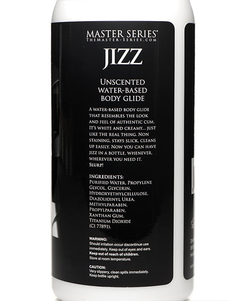 Master Series Jizz Unscented Water Based Lubricant 34oz