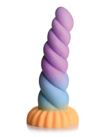 Creature Mystique Silicone Unicorn Dildo - Multicolored