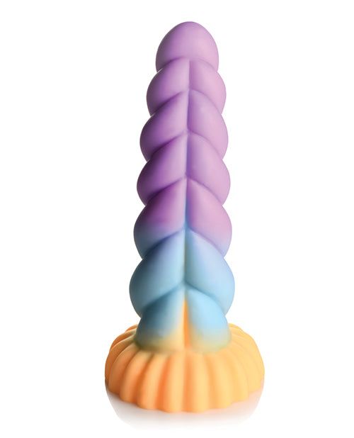 Creature Mystique Silicone Unicorn Dildo - Multicolored