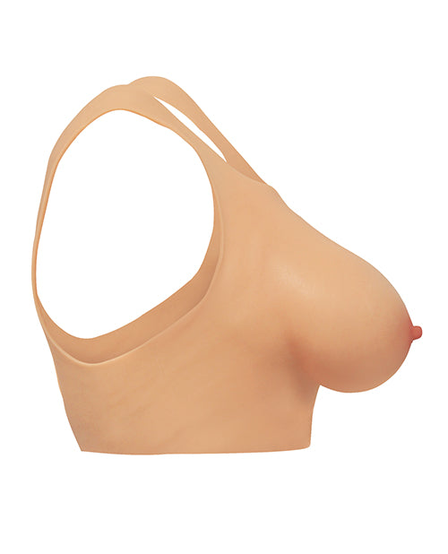 Master Series Perky Pair D-Cup Silicone Breast - Vanilla