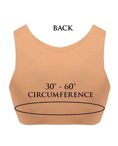 Master Series Perky Pair D-Cup Silicone Breast - Vanilla