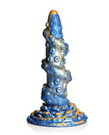 Creature Cocks Lord Kraken Silicone Dildo - Blue/Gold