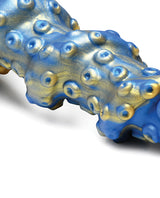 Creature Cocks Lord Kraken Silicone Dildo - Blue/Gold
