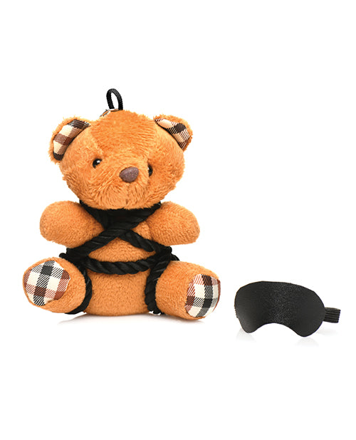 Master Series Rope Teddy Bear Keychain - Burnt Orange