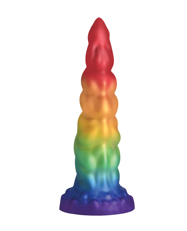 Creature Cocks Magic Rider Unicorn Silicone Dildo - Rainbow