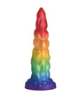 Creature Cocks Magic Rider Unicorn Silicone Dildo - Rainbow