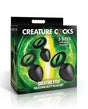 Creature Cocks - Creature Eyes Green Eye Silicone Butt Plug Set