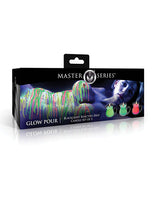 Master Series UV Blacklight Reactive Drip Candle - Set of 3