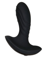 Zero Tolerance The Gentleman Rechargeable Silicone Vibrating Prostate Massager - Black