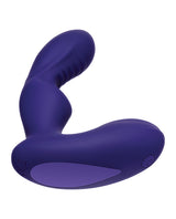 Zero Tolerance The Rocker Rechargeable Silicone Vibrating Prostate Massager with Remote Control - Navy Blue