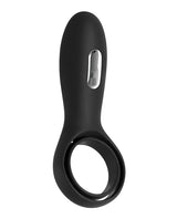 Zero Tolerance The Rechargeable Silicone Torpedo Vibrating Cock Ring - Black